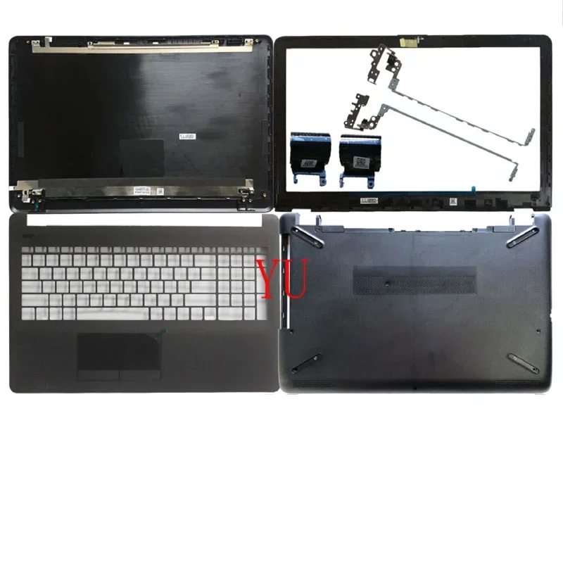 Laptop LCD back cover/front bezel/palmrest upper/bottom case for HP 15-bs 15t-bs 15-bw 15z-bw-ra 15-rb 255 250 G6 TPN-C129 C130