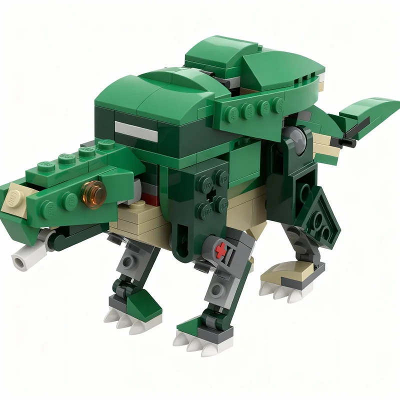 135pcs MOC Morellatops Camelsaurus ARK Survival Creator 3 1 Model Building Blocks Architecture DIY Assemble Christmas Gift Toy