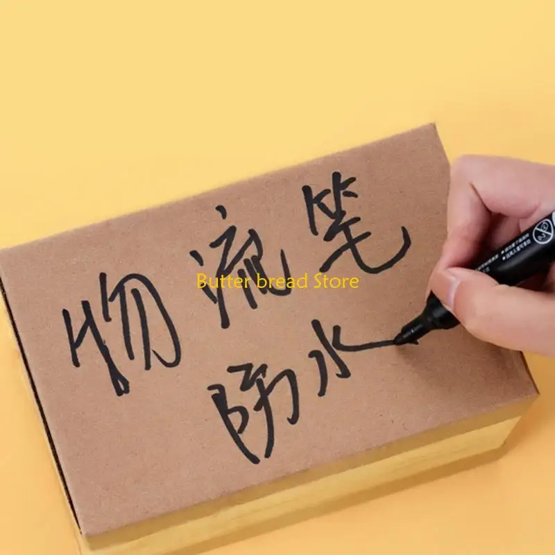 W89C 비 수신 불가능한 마커 브러시 펜 드로잉 펜 아트 용품 디자이너 페인트 펜 10x