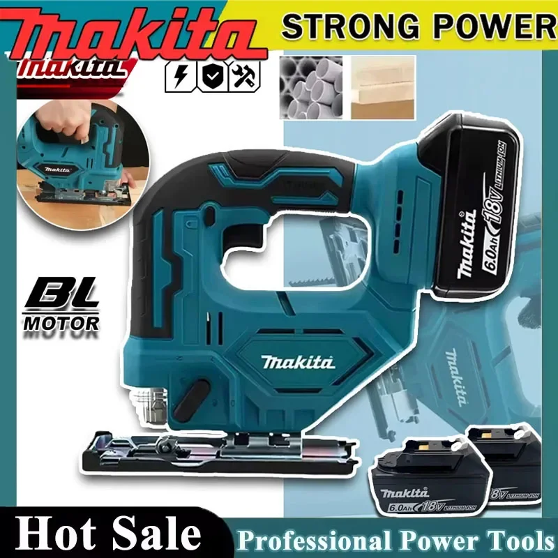 

Аккумуляторный лобзик Makita DJV182Z 18В с литиевой батареей, многофункциональная пила для резки дерева и фигурной резки