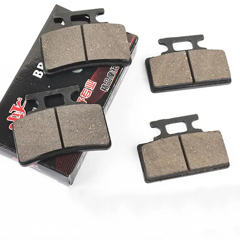 Scooter Brake Pads 1 Pair 50cc-250cc Hydraulic Motorcycle Parts Heat Resistant Fit Front Rear Replacement Usage