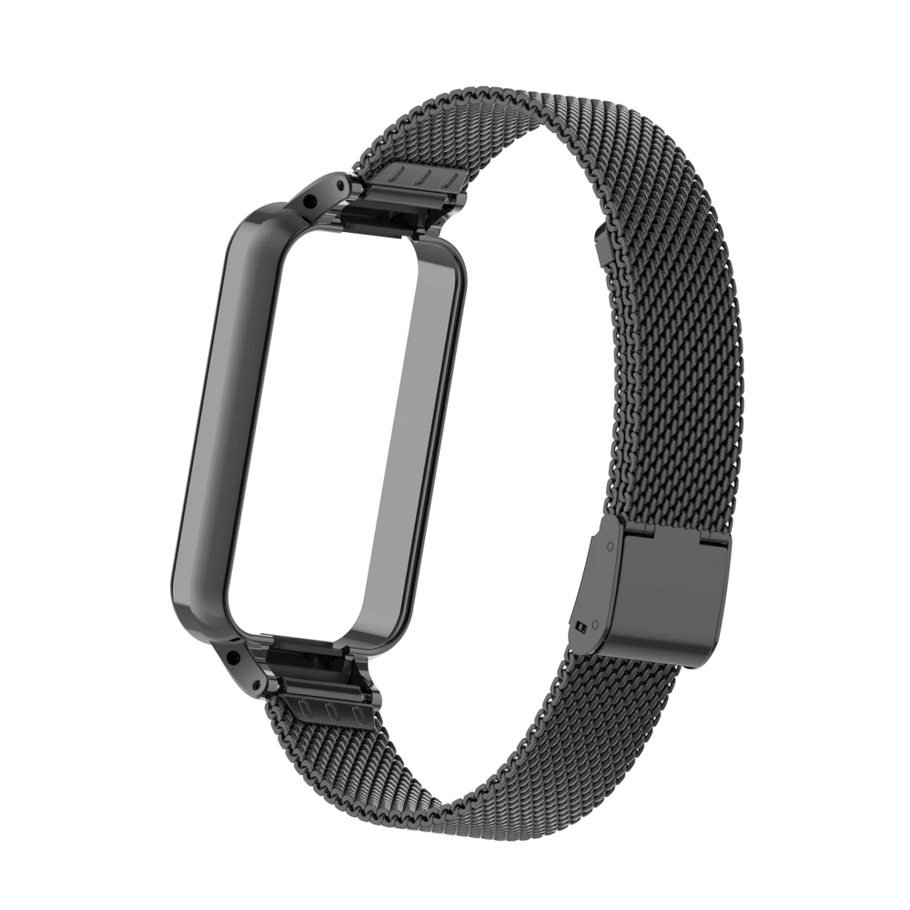 Metal Watch Band For Huami Amazfit, Band 7,  metal stainless steel, metal protective case For Huami Amazfit Band 7 replace strap