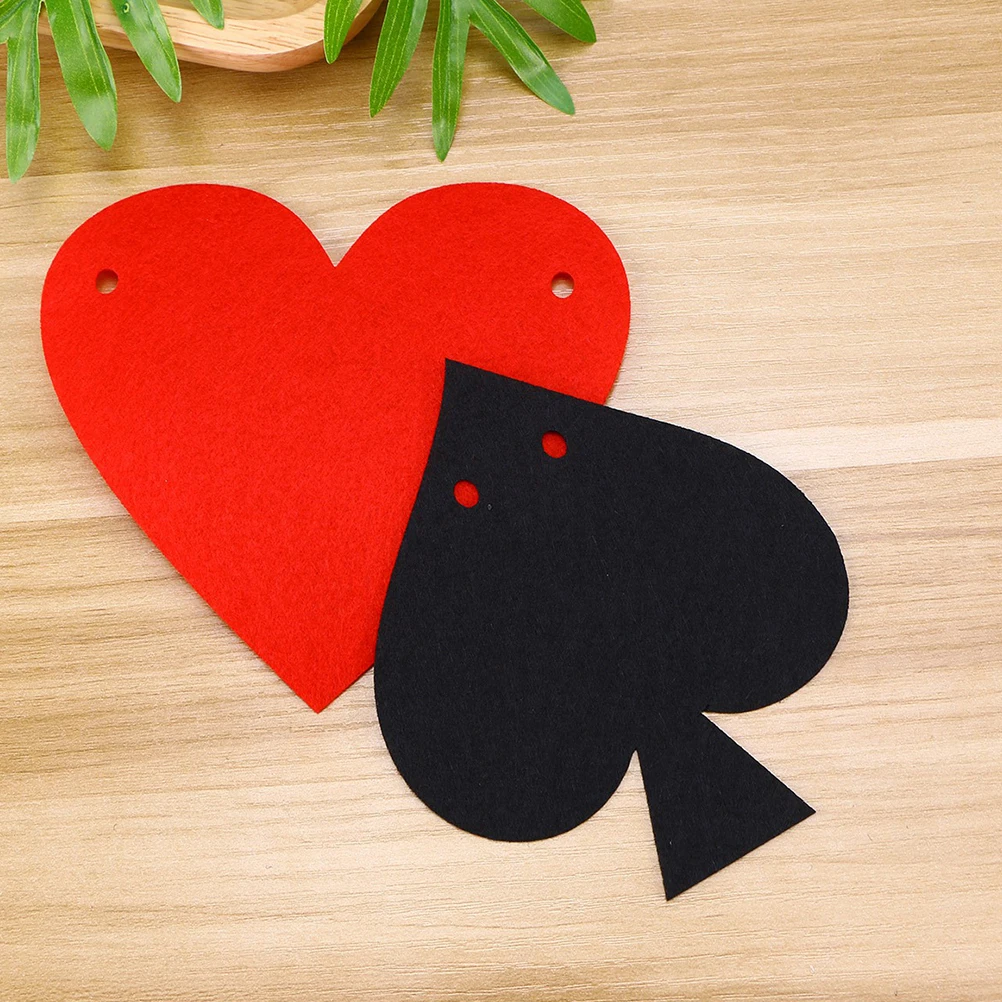 2 قطعة راية البوكر الطرف الديكور الرايات الفريدة جارلاند معلقة جو البوكر حانة راية #2