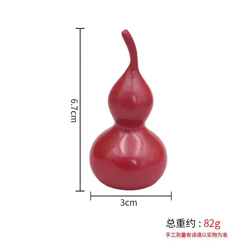 Colorful Small Ornament, Multicolored Painted Fortune Gourd, Home Entrance Table Decoration, Auspicious And Peaceful Hand-