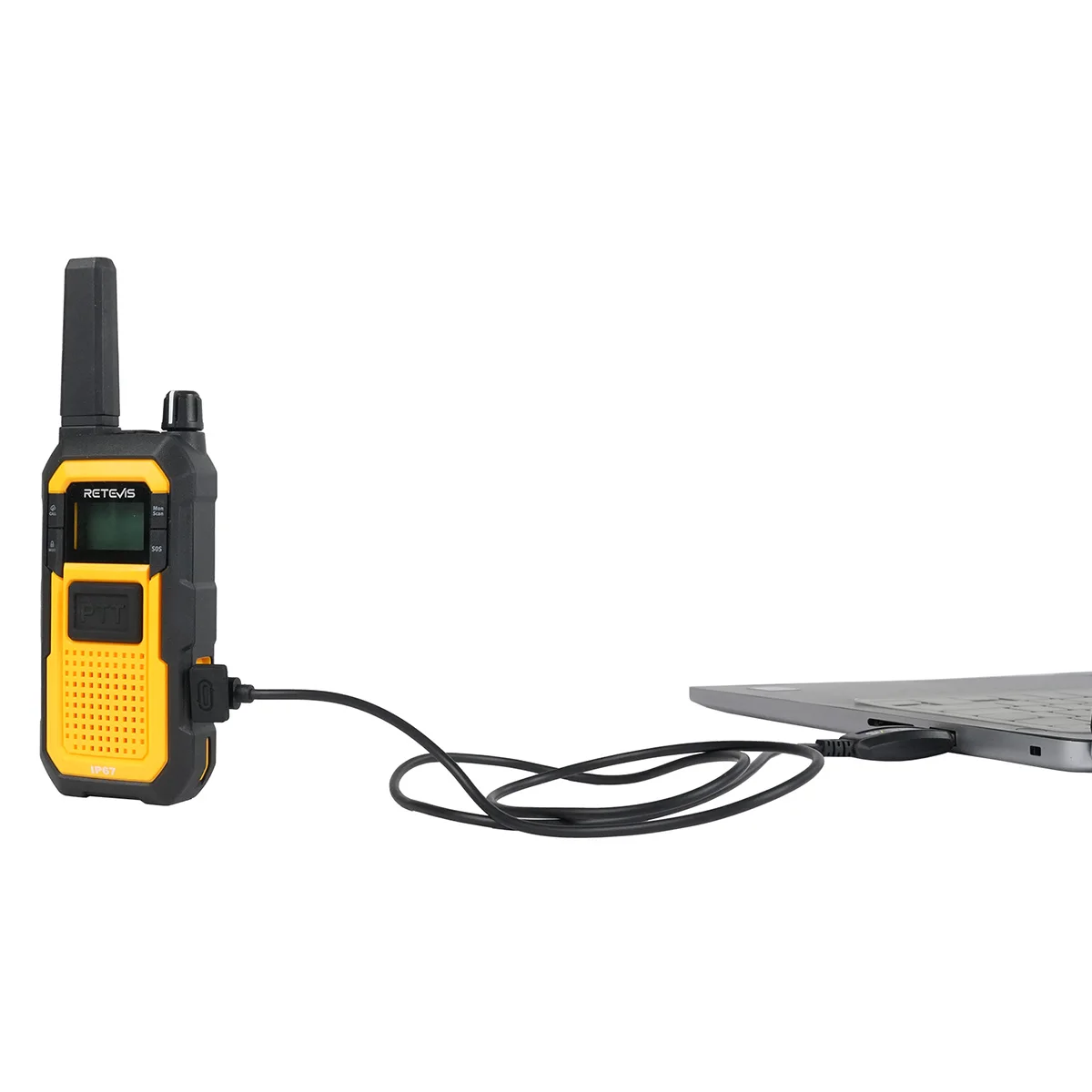 Retevis PC48 RB48 Walkie Talkie USB-Programmierkabel Typ C unterstützt Windows7/XP/10/11 Radiozubehör für Retevis RB648 Plus – Detail 10