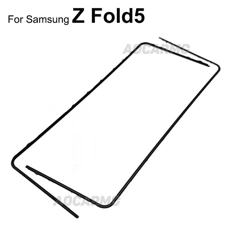 Aocarmo For Samsung Galaxy Z Fold 2 3 4 5 6 Fold 7 Fold6 Front Screen Stand Middle Bezel Frame LCD Display Bracket Plastic Hoder image 5