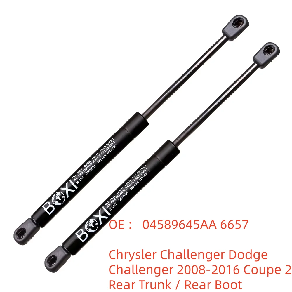 BOXI 2 Pezzi Ammortizzatori Posteriori per Chrysler Challenger Dodge Challenger 2008 - 2016 Coupé con Spoiler 04589645AA 6657