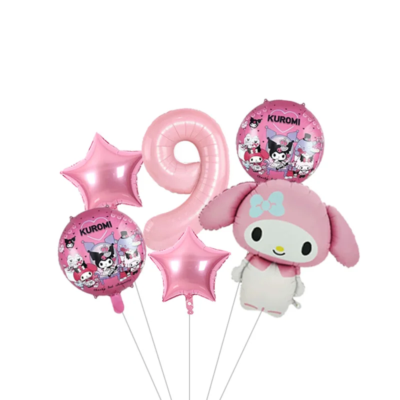 Cinnamoroll Großer Cartoon-Folienballon, Niedlicher Welpen-Ballon für Partydekoration, Geburtstagsfeier-Dekoration – Detail 9