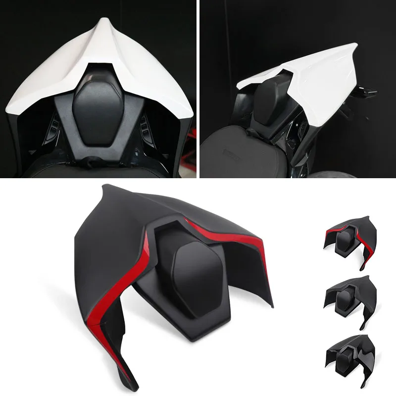 

Motorcycle Accessories Rear Passneger Pillion Seat Cover Tail Fairing Cowl For 675SR 675SR-R 675NK 675SR R