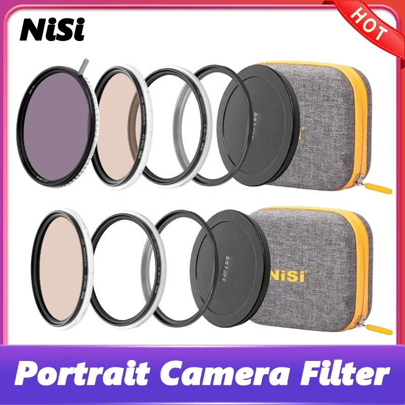 NiSi سويفت متغير ND1-9 اللون الحقيقي CPL ضباب أسود 1-8 ND16 مرآة 67/72/77/82/95 مللي متر مرشحات صورة التصوير مرشح الكاميرا