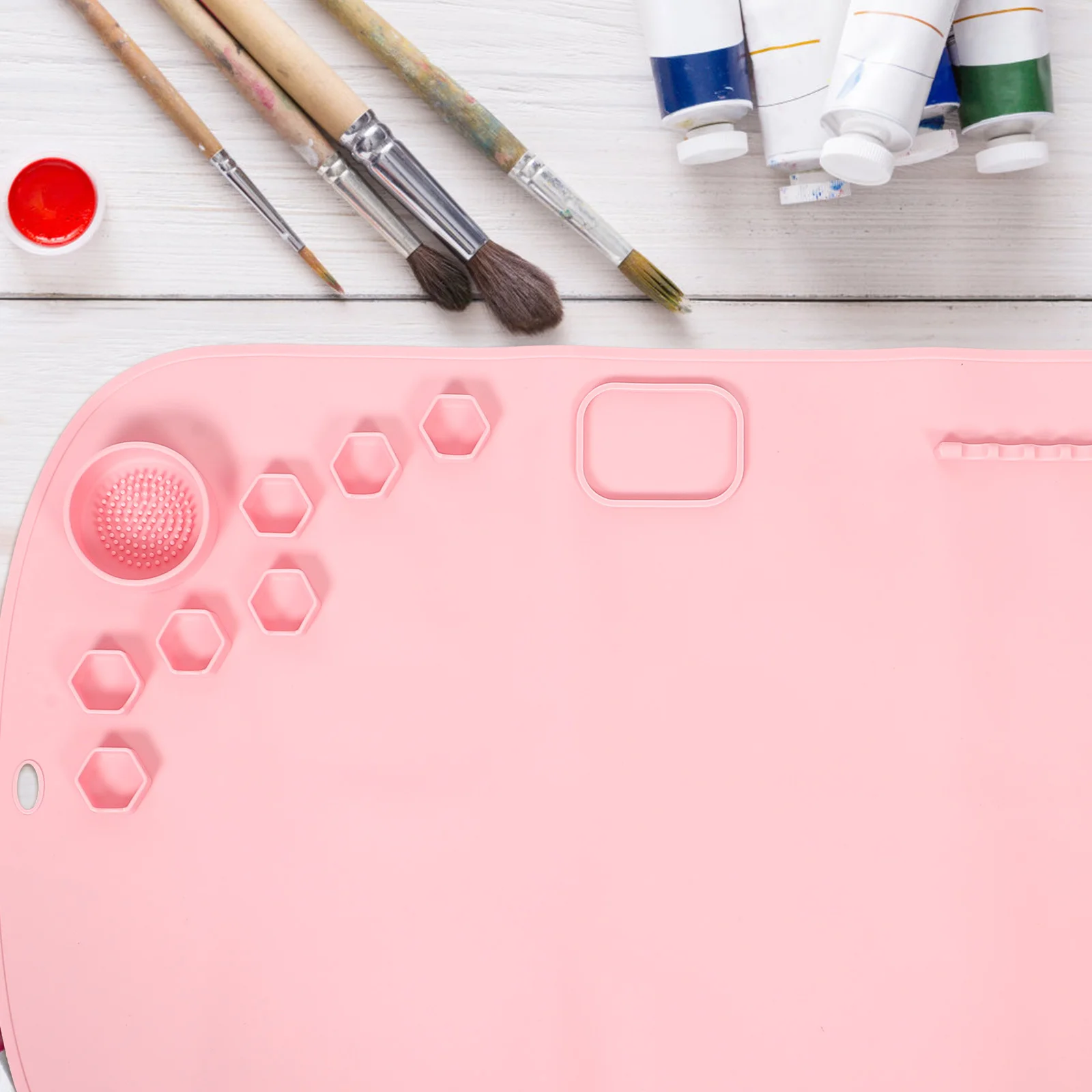 سيليكون الحرفية حصيرة 20X15 بوصة غير عصا Diy بها بنفسك اللوحة حصيرة للمراهقين الطلاب المشاريع الفنية ورقة السيليكون لراتنج الايبوكسي #3