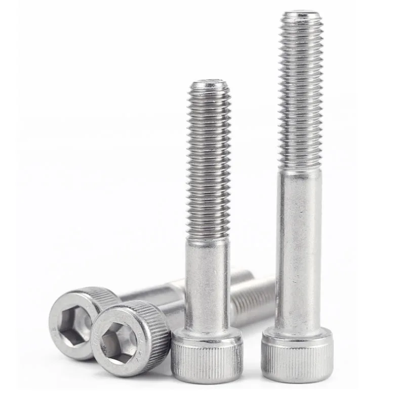 316 Stainless Steel Partially Threaded Hexagon Hex Socket Head Screws Allen Bolts Half Tooth Screw M5 M6 M8 M10 M12