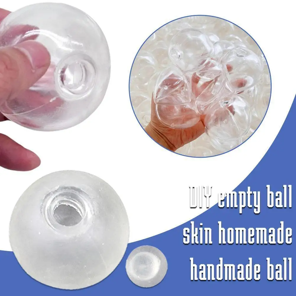 10pcs DIY Empty Ball Skin Handmade Ball Handmade Decompression Slow Rebound Toy Stress Relieve Toy For Adult Fun Toys