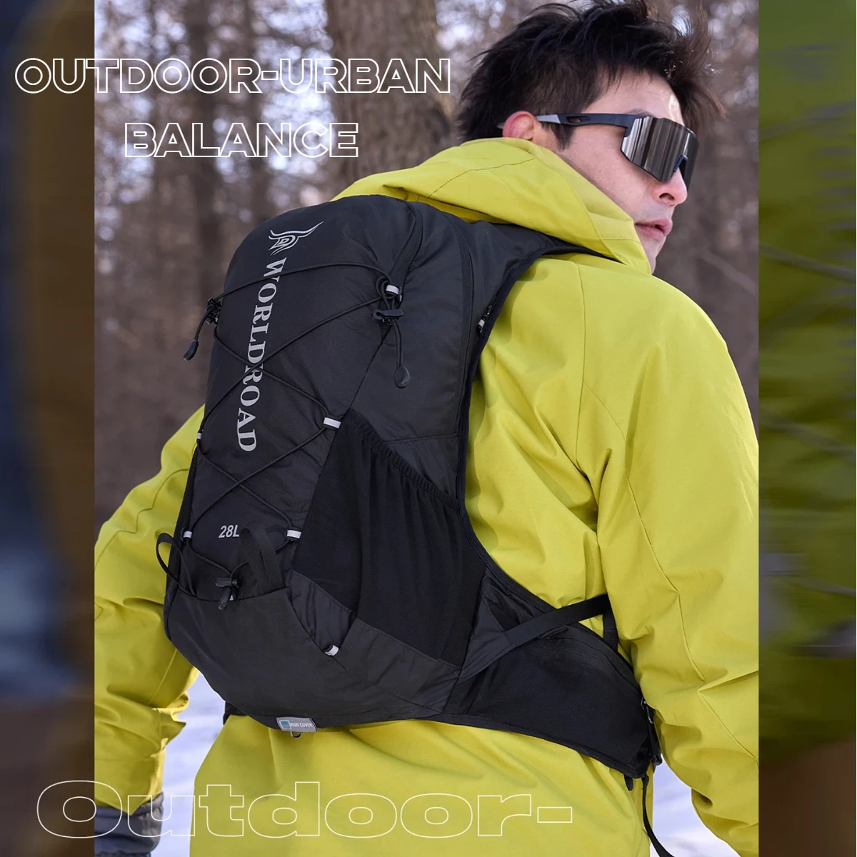 

28-литровый легкий многофункциональный рюкзак для походов, велосипедных прогулок, путешествий и кемпинга