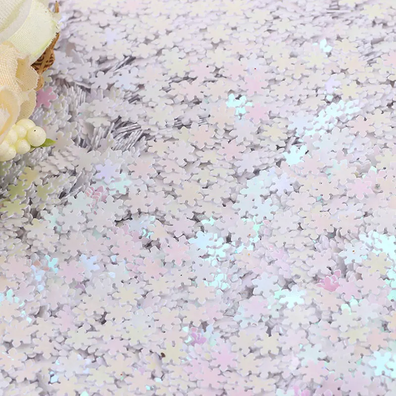 10g/20g/50g/sequin small snowflake sequin PVC sequin bulk sequin sequin sewing craft DIY handmade sequin nail art sequin