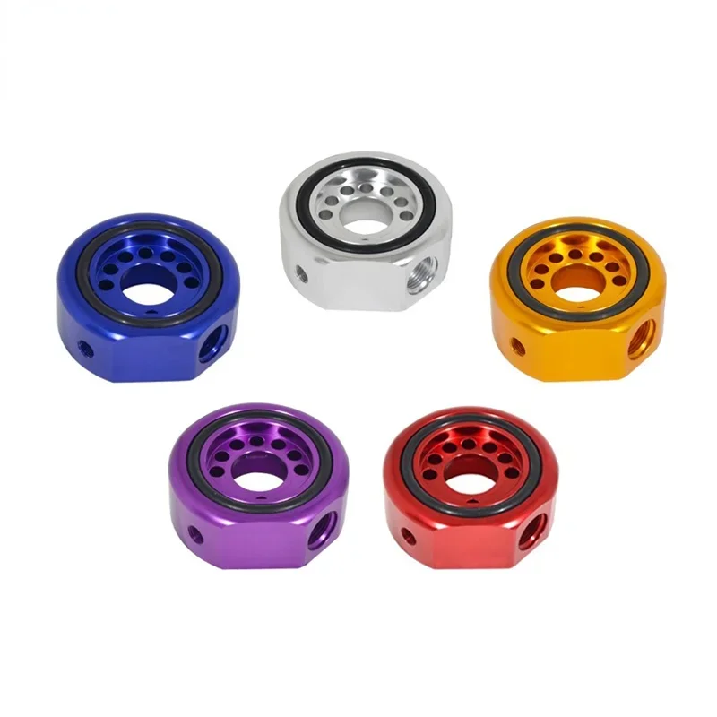 

For Acura for Honda Vip Ls B20 Vtec Oil Filter Supply Adapter Aluminum Conversion Kit