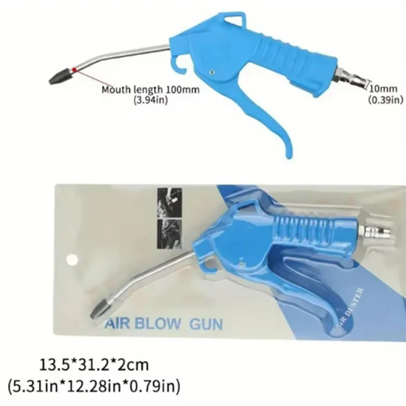 High Pressure Dust Blowing Gun Pneumatic Hardware Tool Dust Removal Gun Blowing Air Soot Blowing Gun Air Pump Extended Nozzles image 5