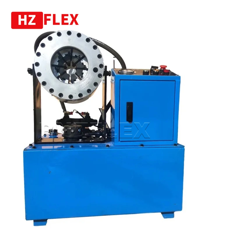 

hydraulic pipe pressing machine Electric workshop hose repair assembly solutions