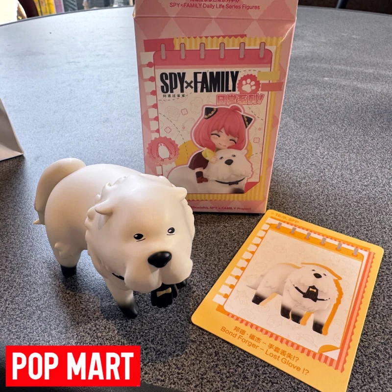 POP MART Spy X Family Anya Forger Daily Series Blind Box Collectible Anime Figure Mystery Toy Doll Desktop Decor Gift Hot Sale