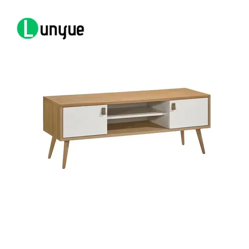 Modern MDF TV Stand Cabinet High Quality New Design Media Console Storage Locker for Living Room Bedroom Furniture Best Price