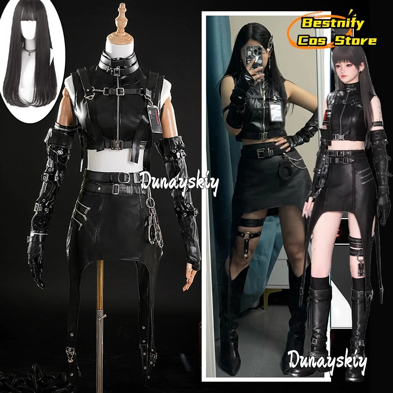 

КосплейИгра Love and Deepspace Heroines Косплей Костюм PU Cortex Женские платья Костюм Аниме Наряды Парик Опора Костюмы Ролевые игры