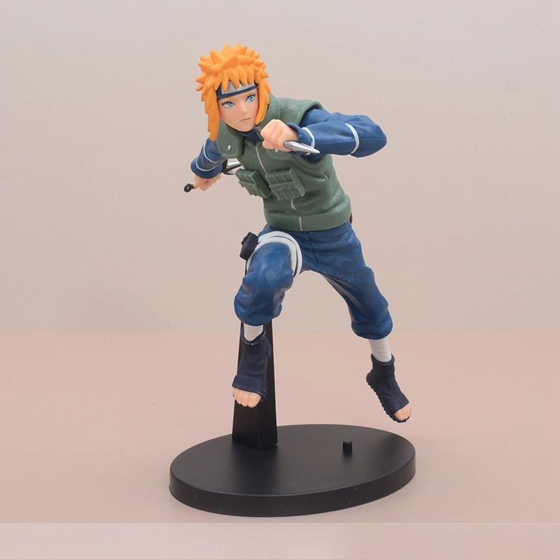 Bandai-figura de acción japonesa de Naruto, modelo de colección de PVC de 19cm, adornos, juguetes, regalos