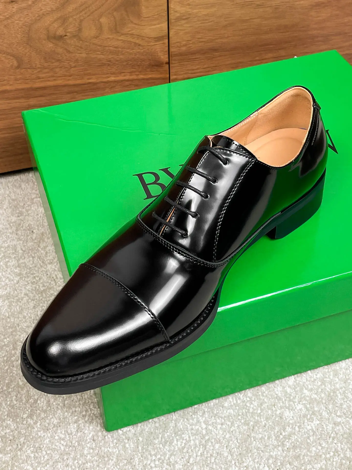 Men's Pointed Toe Leather Shoes Casual Formal Wedding Groom Shoes Thick Bottom Heightening  Style Spring Autumn Season