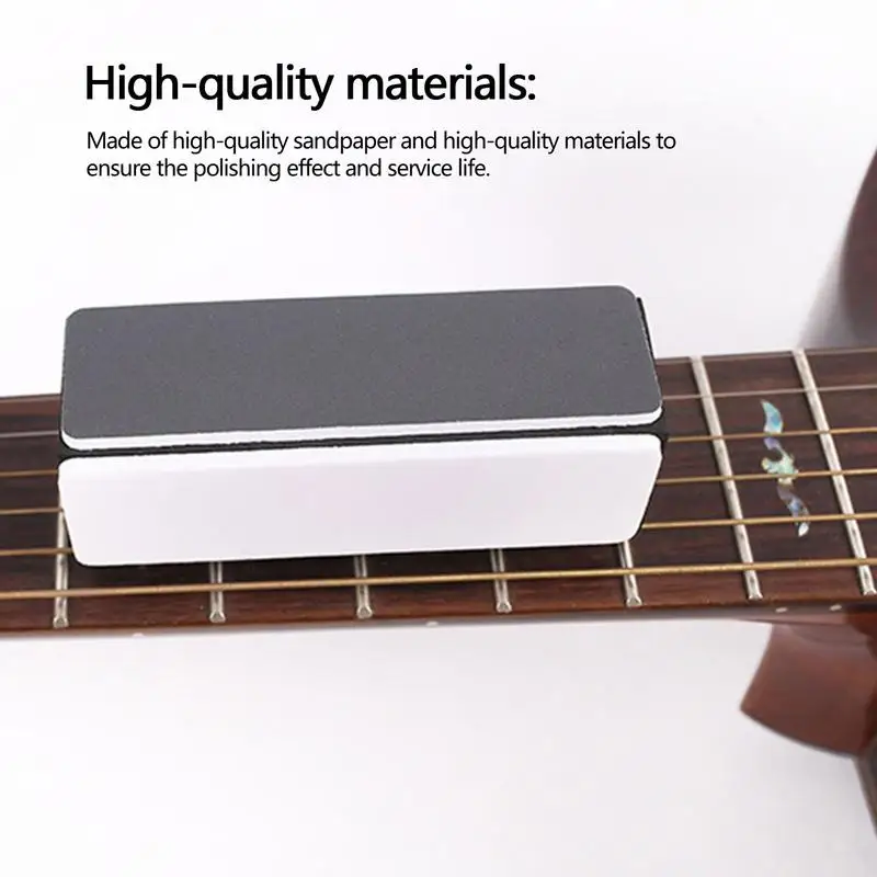 Guitar Repair Tools Effective Guitar Fret Sanding Leveler Bass Guitar Fret Leveler Lightweight Fret Leveling File Fret Crowning