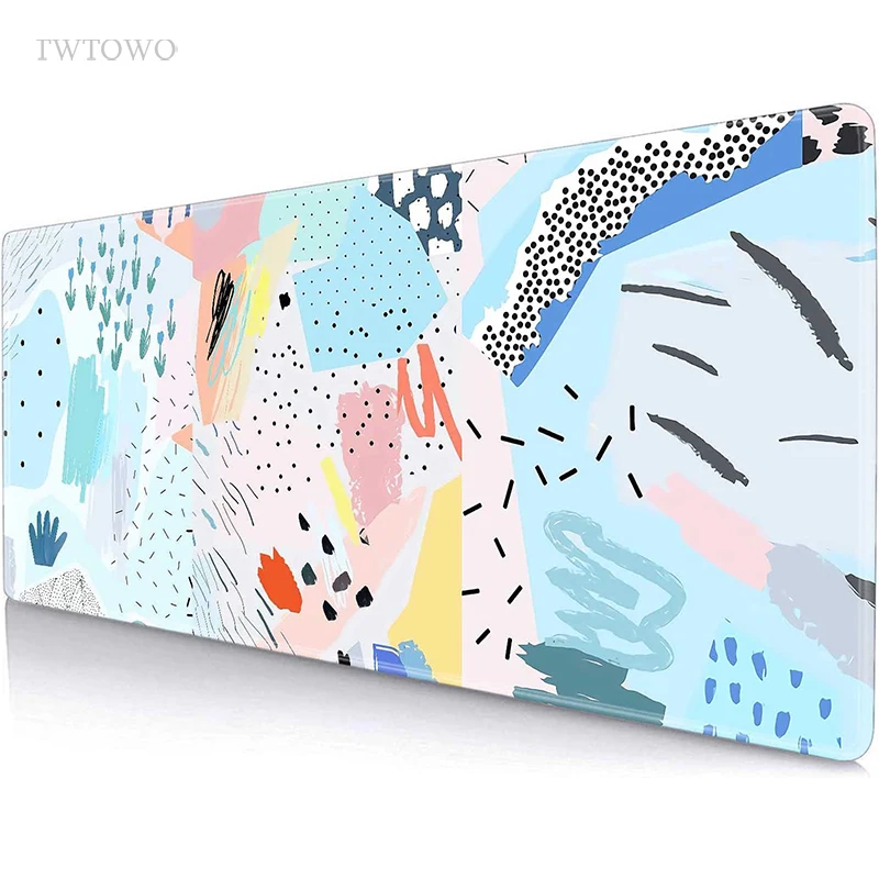 Abstract Graffiti Mouse Pad Gaming XL Custom Computer HD New Mousepad XXL Mechanical Keyboard Pad Office Soft Non-Slip Mice Pad