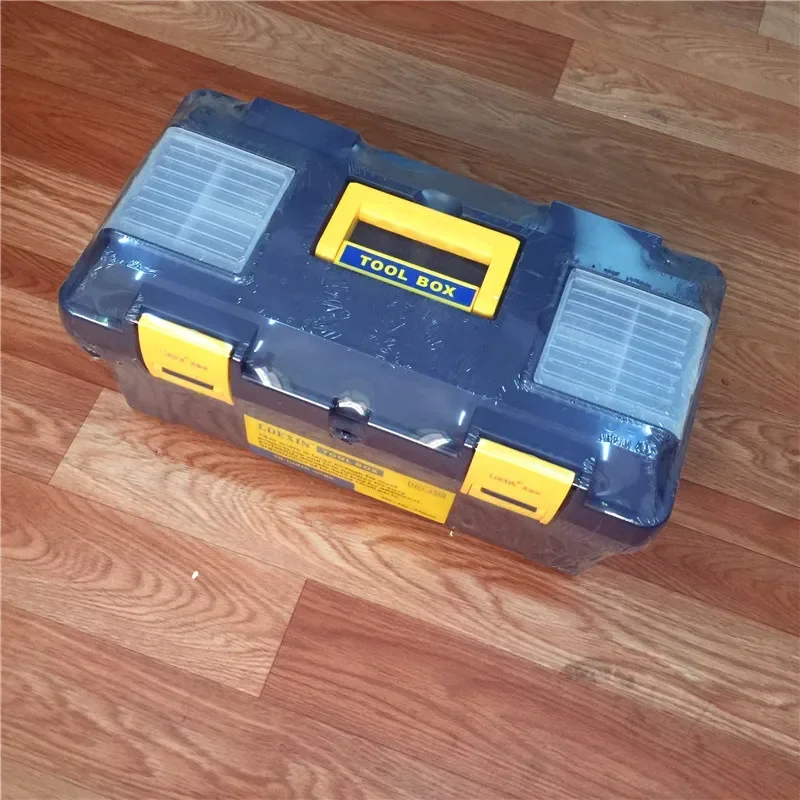 Car and motorcycle repair plastic toolbox, repair tool kit 43cm * 23cm * 21cm free shipping