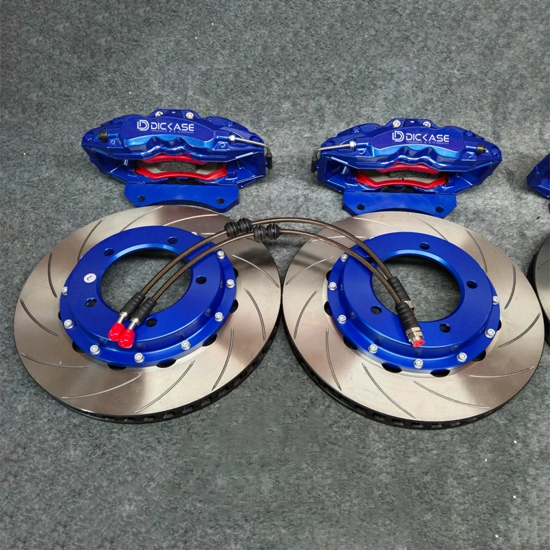 DICASE Aluminum Alloy Big Brake Caliper Kits with Disc Rotors Stainless Steel Line for bmw e46 e60 f10 f30