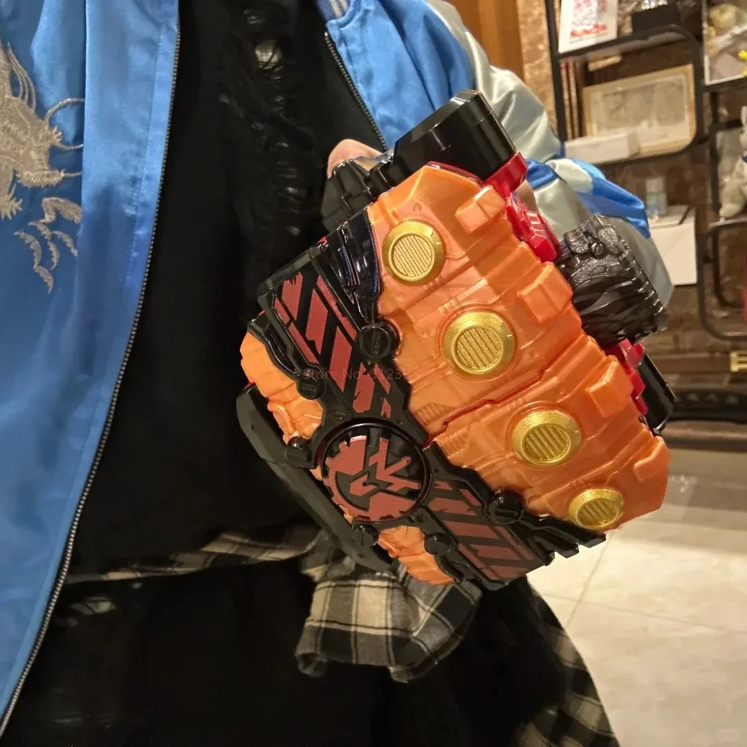 Bandai Kamen Rider BUILD DX Ryūga Magma Knuckle botella completa reedición modelo de acción figuras coleccionables Juguetes