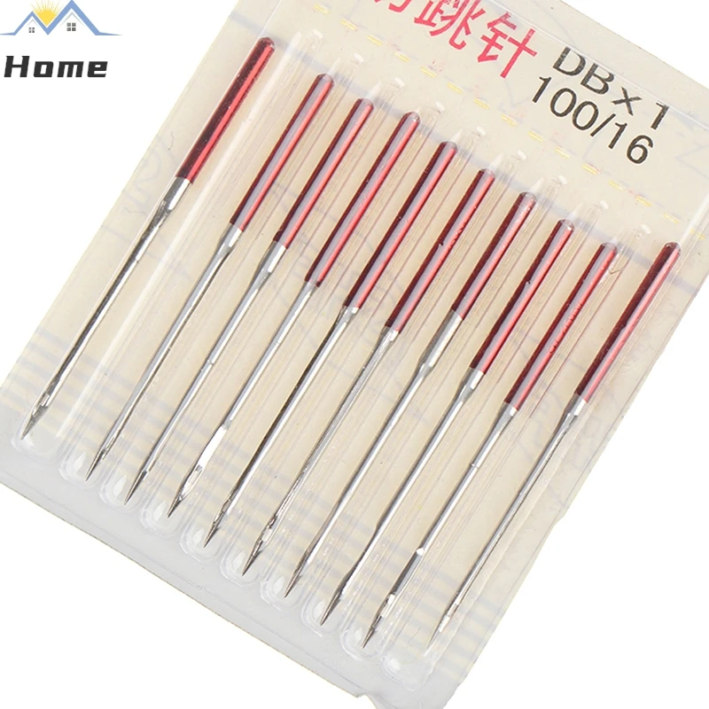 10Pcs/Set 38mm Sewing Stretch Cloth Machine Anti-jump Needle Pins Elastic Cloth Sewing Needles Accessories Household Tools