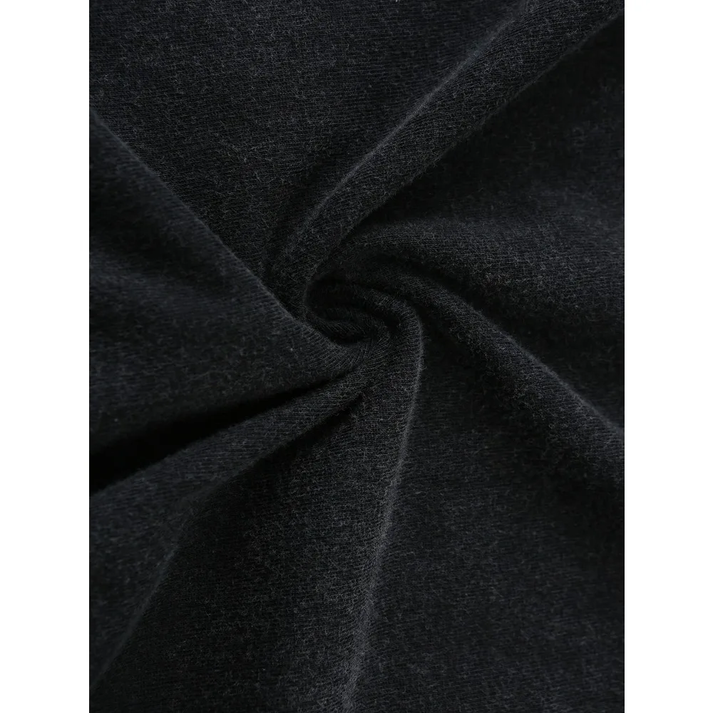 T-shirt à motif de film d'horreur pour hommes "Burning" style de conception d'affiche rétro T-shirt en pur coton quatre saisons haut streetwear T-shirt