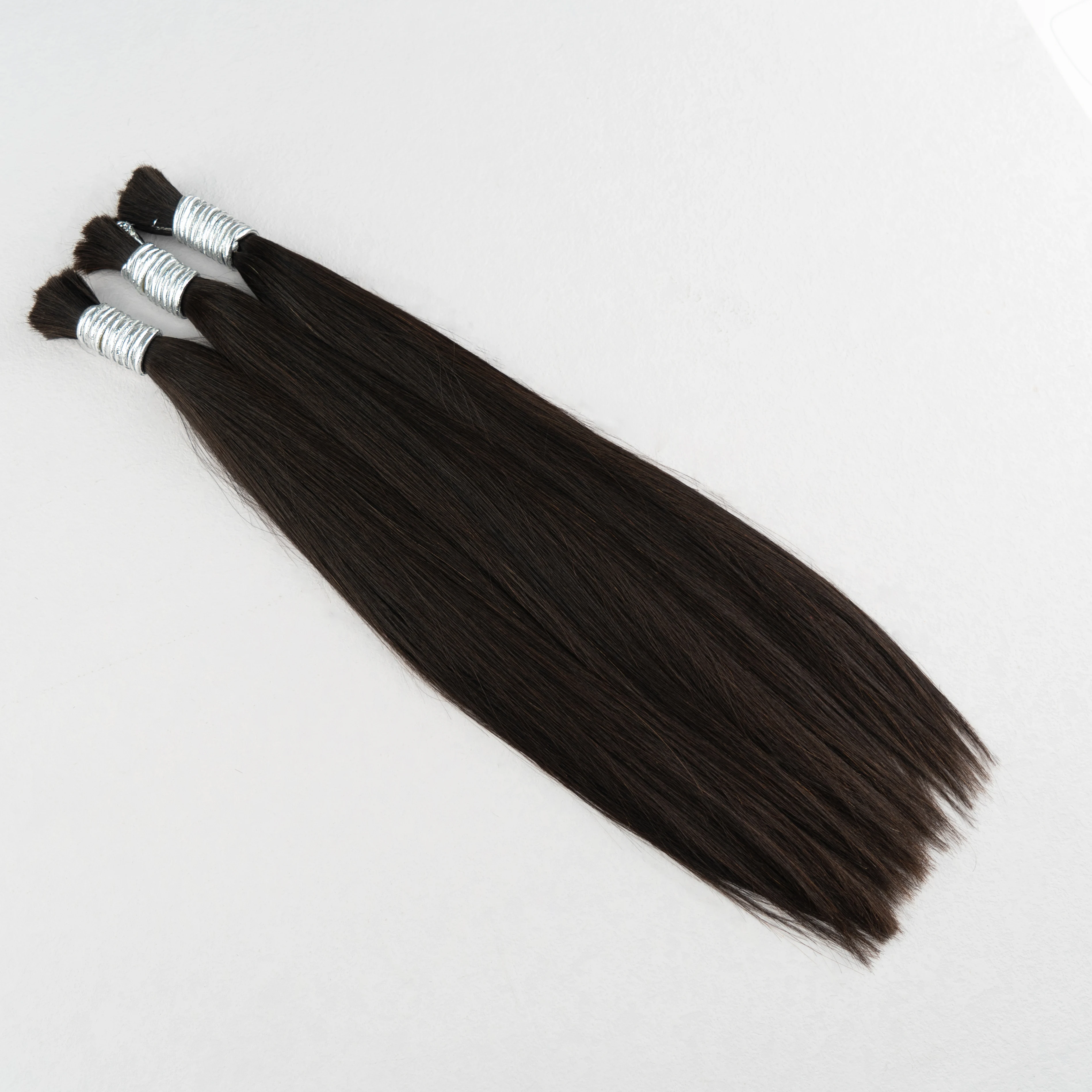 MaxHair 100% Raw Human Virgin Hair Unprocessed Cuticle Aligned Hair Straight Virgin Hair Bulk Extensions Cabelo Humano Atacado