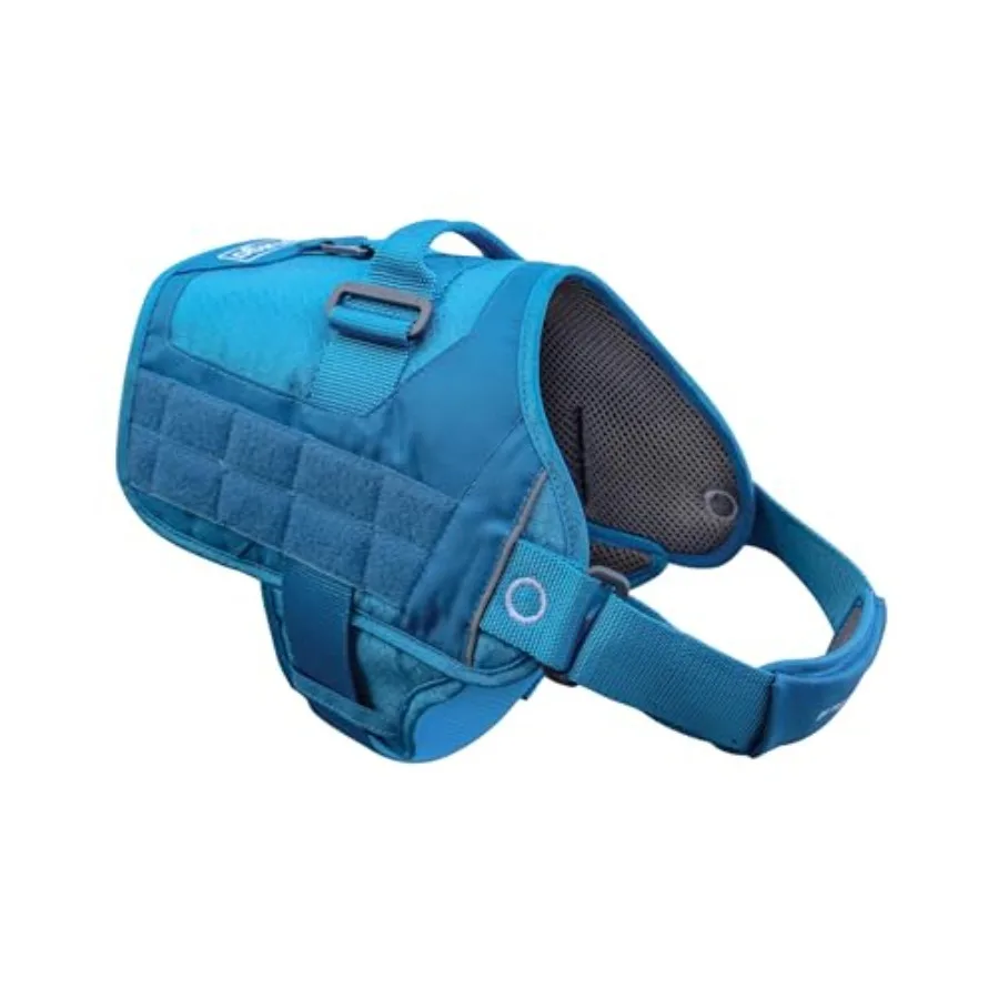 

RSG Dog Townie Harness - Easy On-Off for Quick Outings - Breathable Mesh - MOLLE-Compatible for Clip-On Accessories - Top Handl