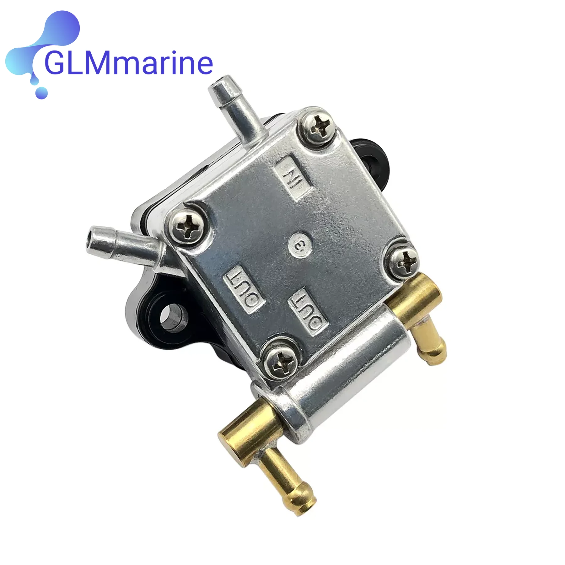6AH-24410 Boat Engine Fuel Pump Assy 6AH-24410-00 for Yamaha Outboard 4-Stroke 15 20 HP Outboard Motor 6AH-24410-70 6AH-24410-71 image 3