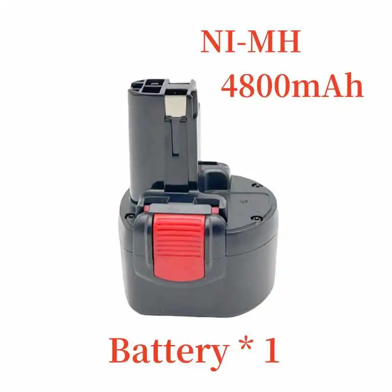 9.6V 4.8ah/6.8ah/9.8ah brand new nickel hydrogen rechargeable battery suitable for Bosch PSR 960 bh984 bat048 bat119 tool