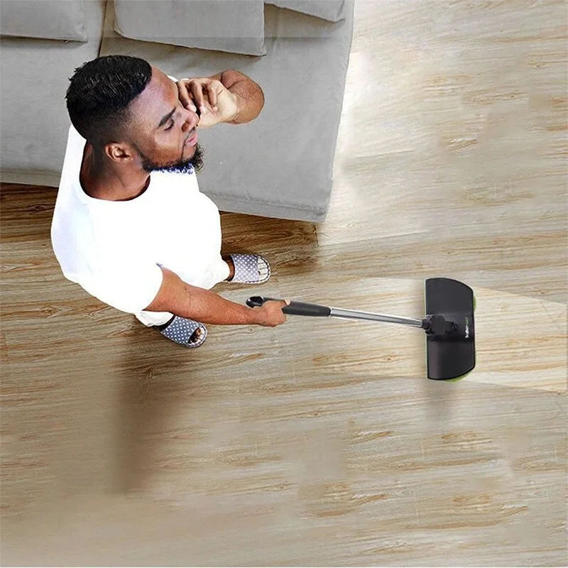 2000mAh Electric Cordless Mop Rechargeable Handheld Spin Floor Cleaner For Hard Wood Tile Vinyl Marble and Laminate Floor