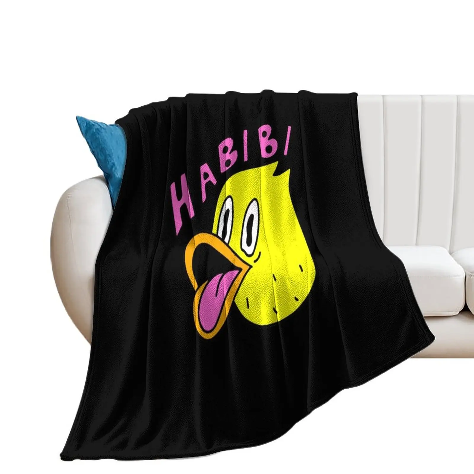 Quackity Merch Quackity Habibi Duck Gifts For Fans, For Men and Women, Gift Valentine's Day Throw Blanket Custom Blankets