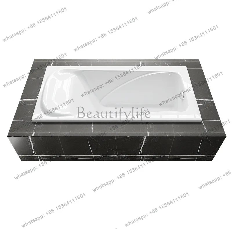 

Directly from the manufacturer Hotel Engineering Homestay Adult Acrylic Recessed Bathtub QT-2106A