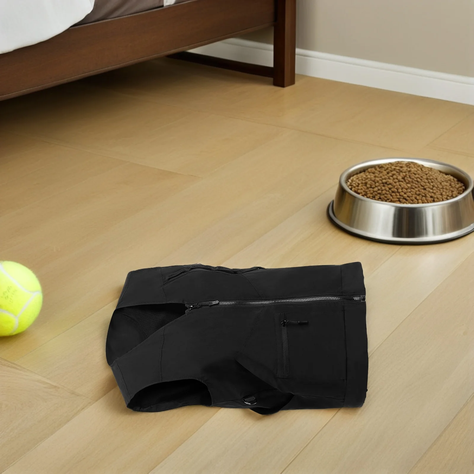 

Handler Obedience Lightweight Breathable Pet Trainer Vest With Adjustable Waist 2 Zipper Pockets For Dog Water Resistant