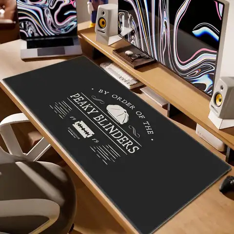Per ordine dei PEAKY BLINDERS tappetino per Mouse tappetino per scrivania Pc Cabinet Gamer tastiera accessori per ufficio tappetino per Mouse tappetino da gioco tappetini Xxl Mouse