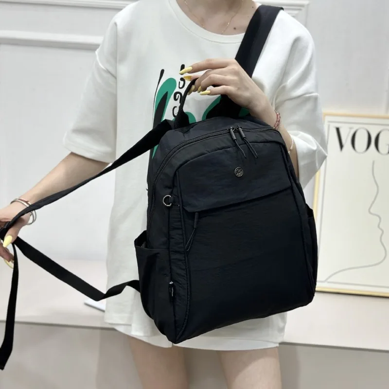 Retro-style double-shoulder bag new model backpack ultra-lightweight waterproof backpack for commuting, double-shoulder bag