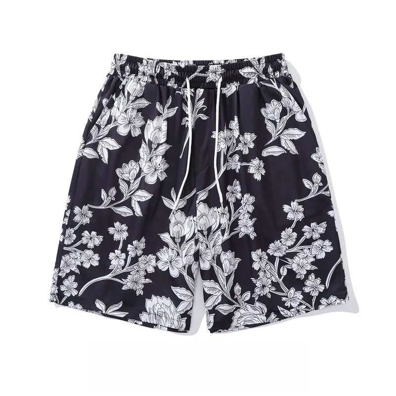 

Американские повседневные шорты для мужчин и женщин, модные летние брендовые брюки, свободный крой в стиле High Street и спортивный дизайн