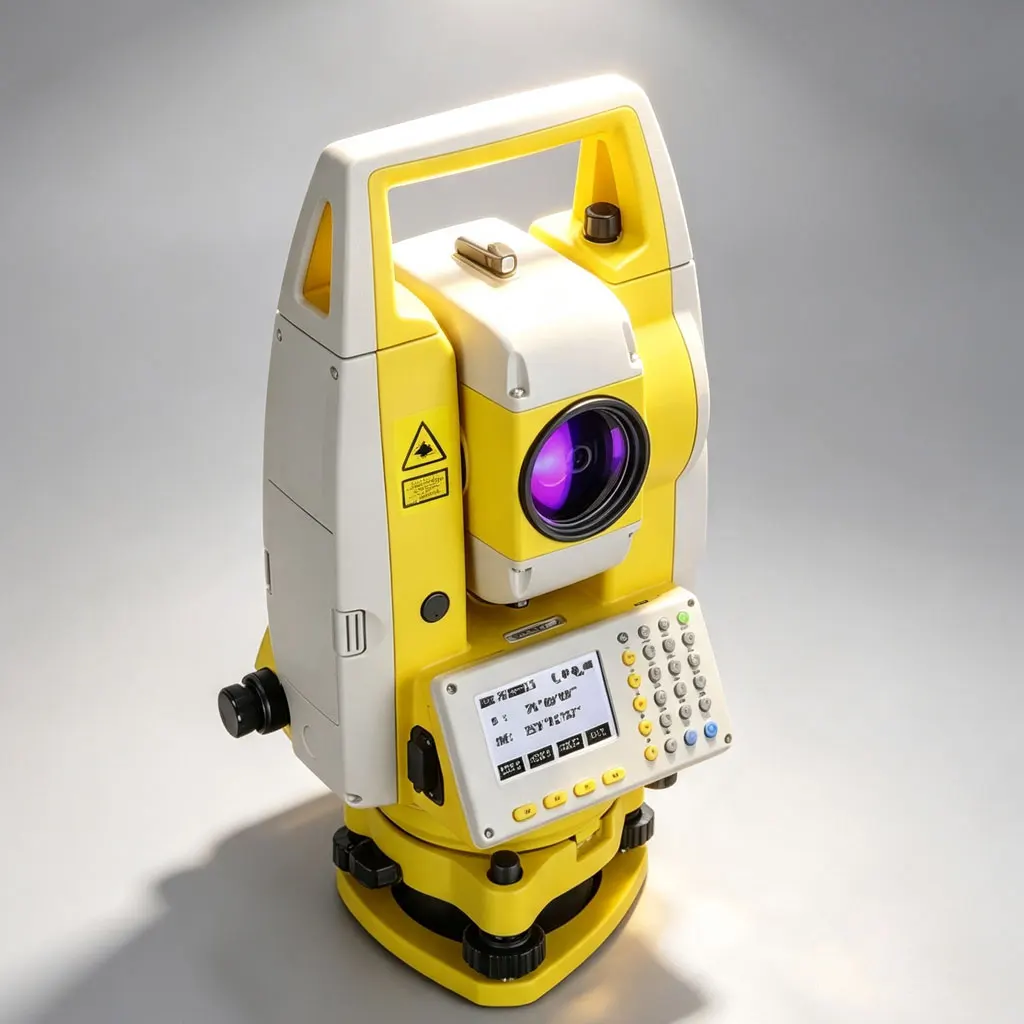 New South NTS-332R10 Reflectorless Laser Total Station 1000m Bluetooth Built-in Land Surveying Non-prism High Accuracy