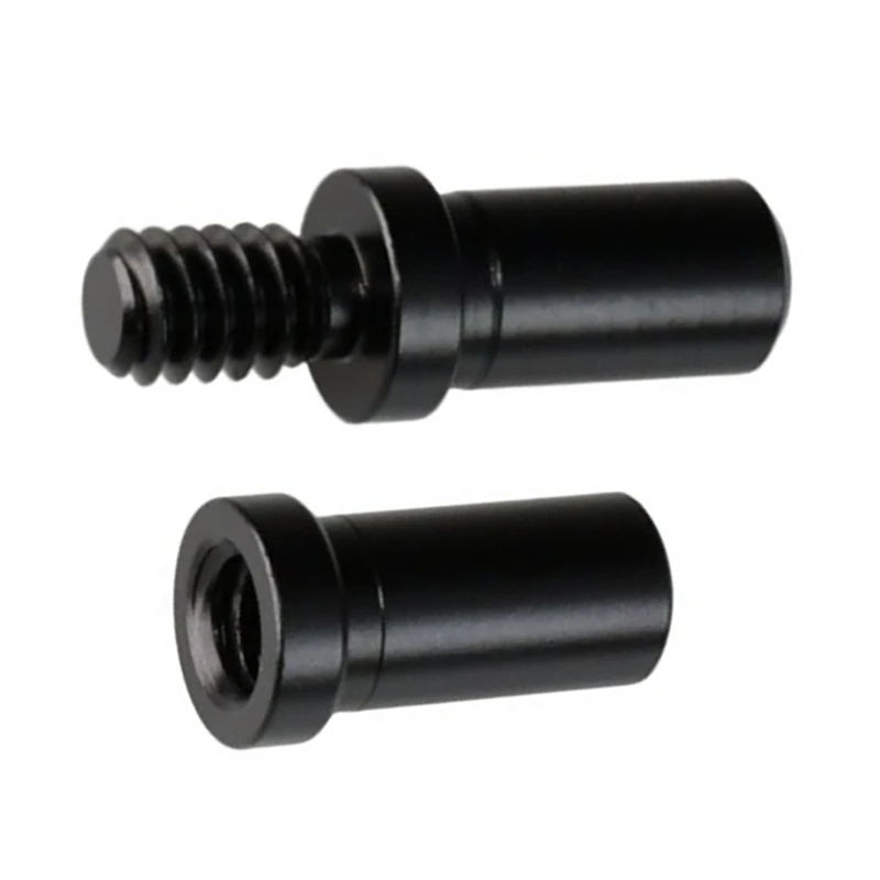 20CB 1 คู่อลูมิเนียมสกรูตัวเชื่อมต่อ 1/4 ชาย & หญิงตัวแปลงสกรูหัวไม่มีรอยต่อการเชื่อมต่อสำหรับหลอดคาร์บอนไฟเบอร์