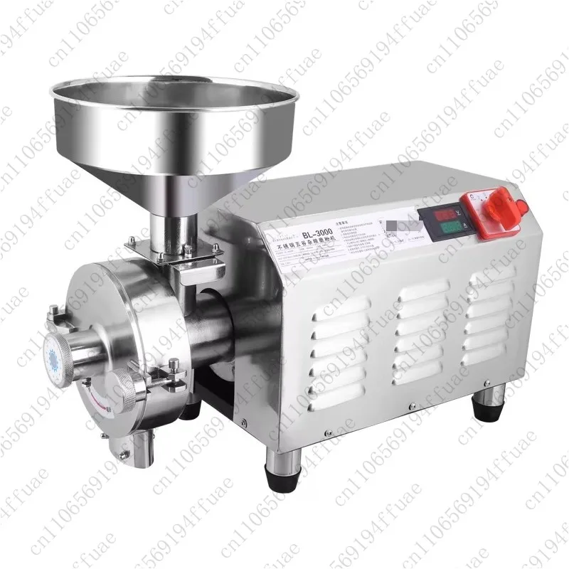 Grinding Machine for Sorghum, Pepper, Grains, Rice, Soybeans, Corn Kernels, and Wheat Flour
