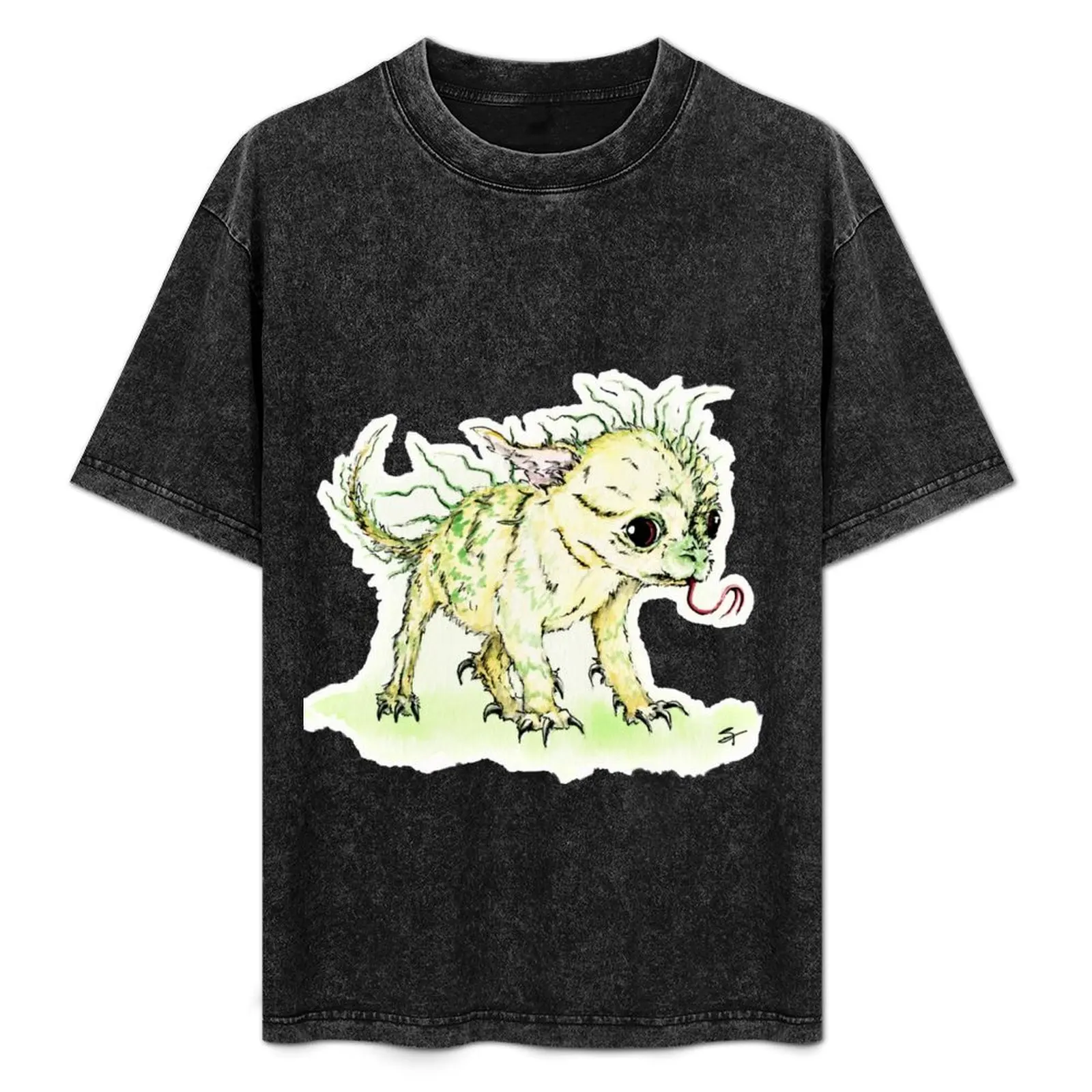 Baby Chupacabra Cryptid Monster T-Shirt Basic Tee Shirt for Everyday Outfit