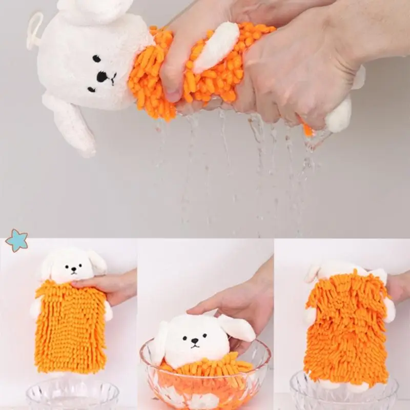 652F Absorbent Polyester Towel for Hands and Light Counter Wiping Quick Dry
